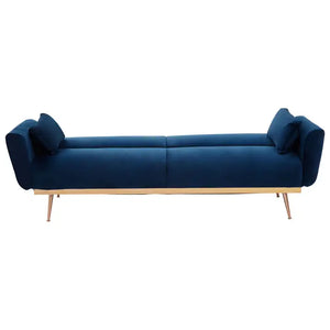 Broadway Velvet Sofa Bed - Midnight Blue