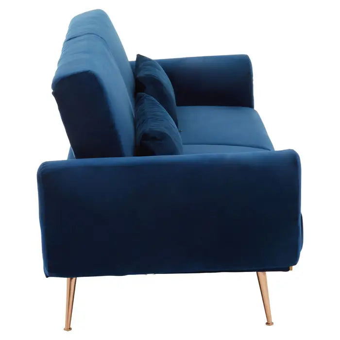 Broadway Velvet Sofa Bed - Midnight Blue