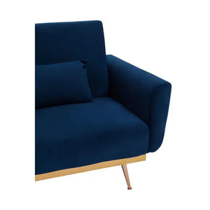 Broadway Velvet Sofa Bed - Midnight Blue