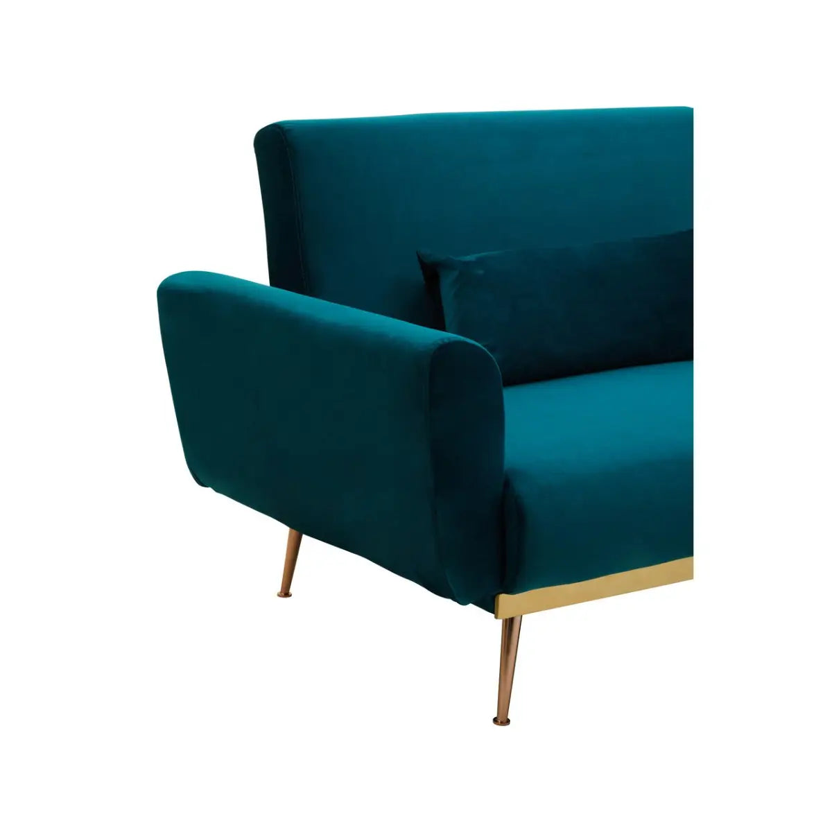 Broadway Velvet Sofa Bed - Verdant Green