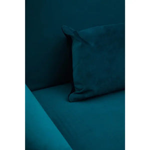 Broadway Velvet Sofa Bed - Verdant Green