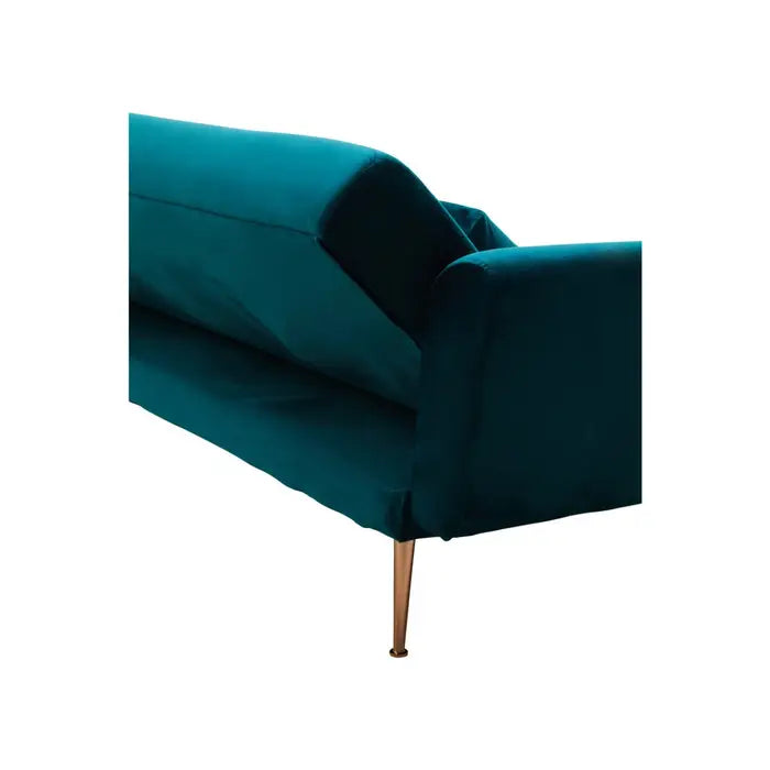 Broadway Velvet Sofa Bed - Verdant Green