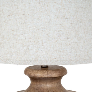 Marbelle Table Lamp With Linen Shade