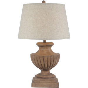 Marbelle Table Lamp With Linen Shade