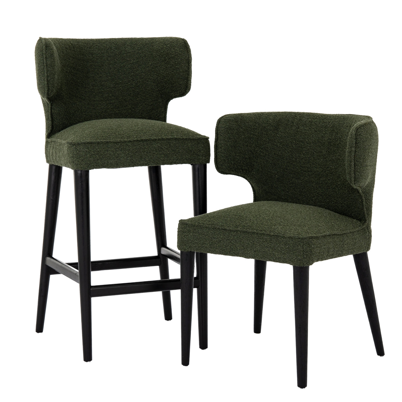 Avia Moss Green Dining Chair