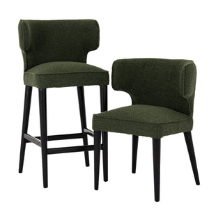 Avia Moss Green Dining Chair
