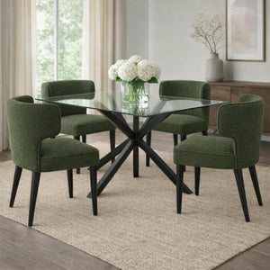 Avia Moss Green Dining Chair