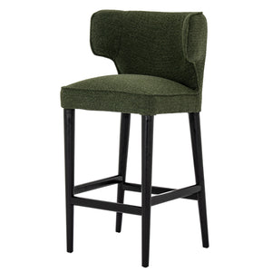Avia Moss Green Bar Stool