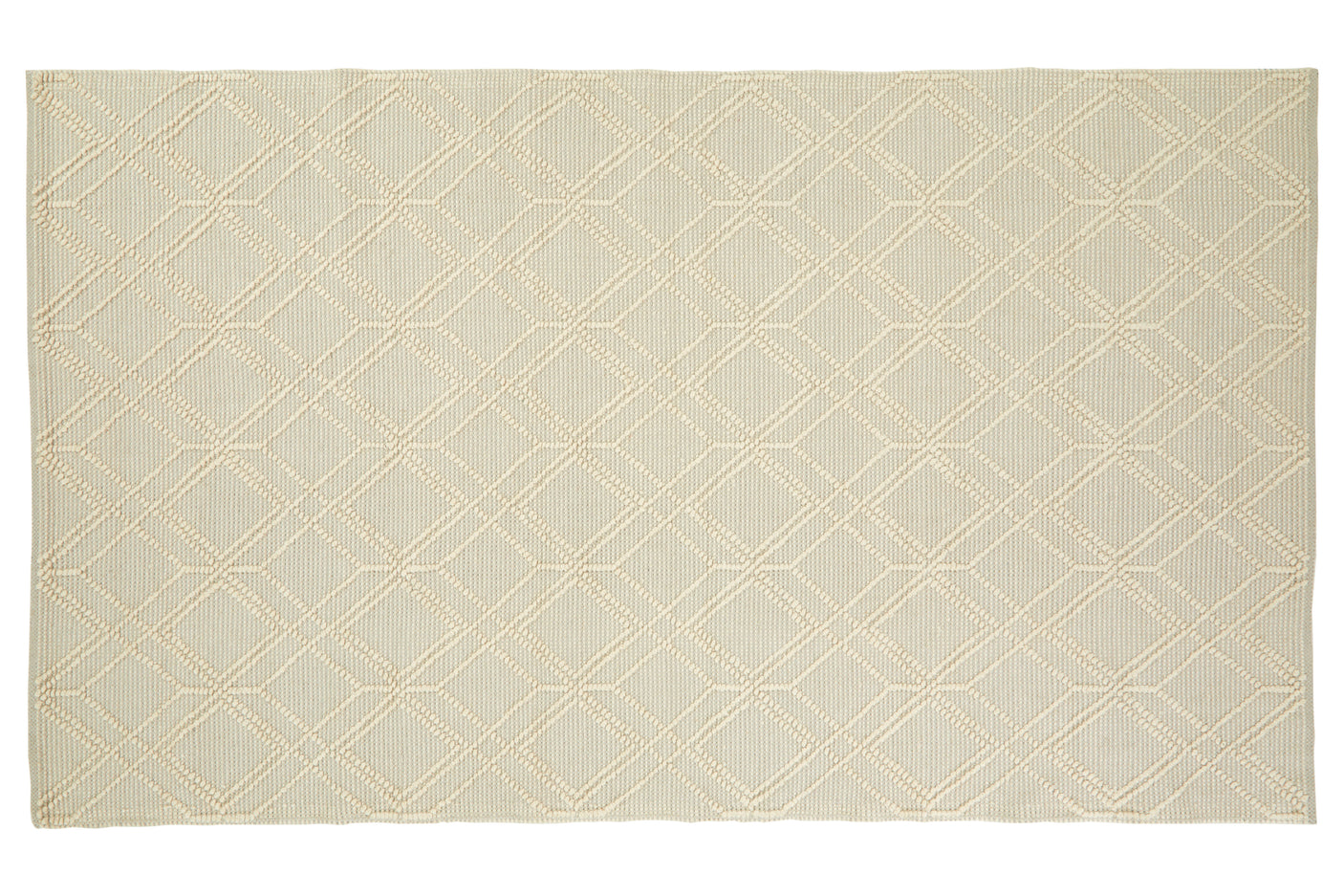 Vale Jango Geometric Ivory Rug