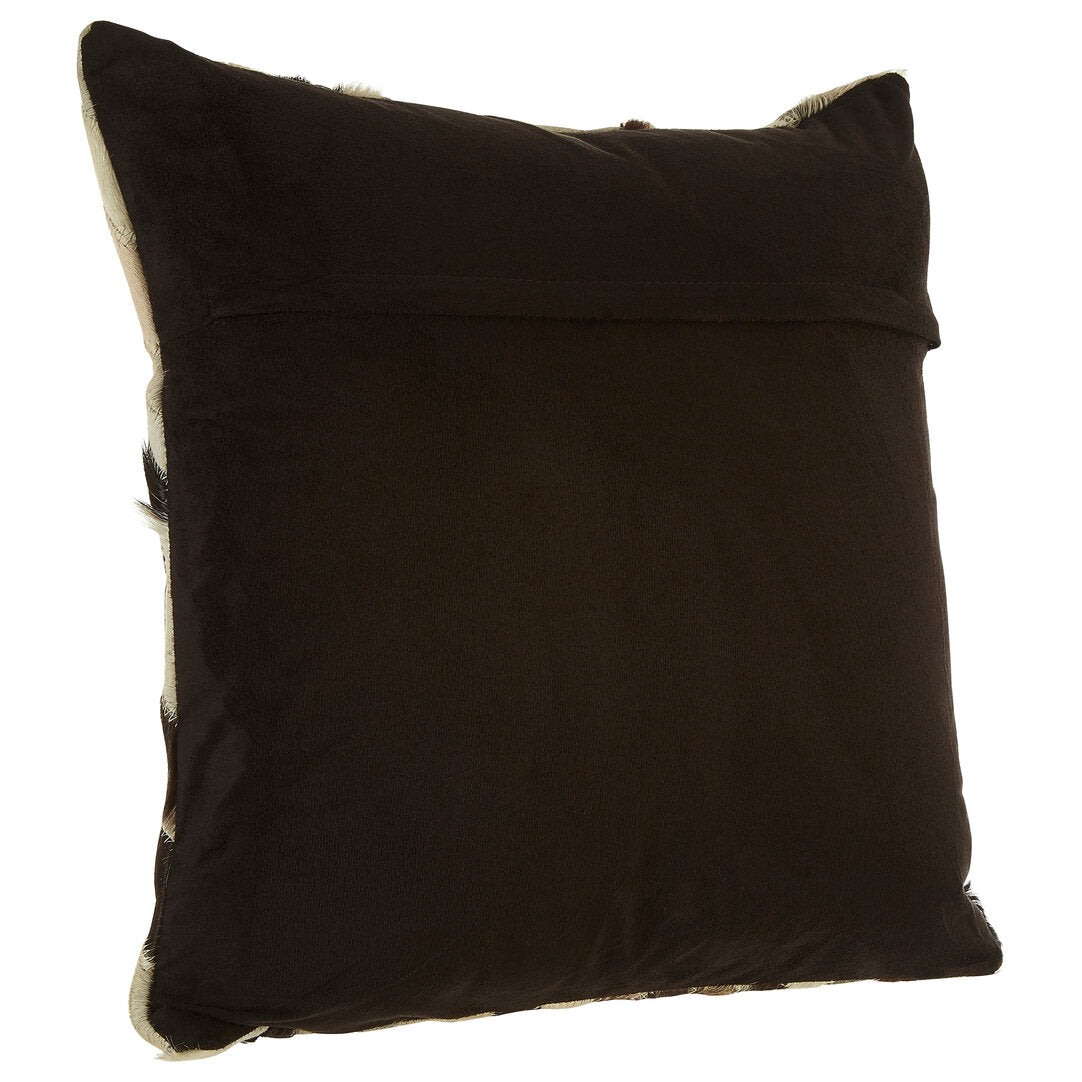 Nuvia Tierra Black And White Cowhide Cushion Cover
