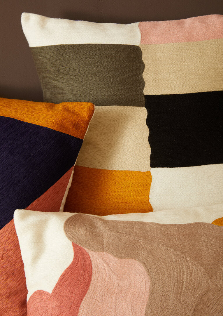 Nuvia Elora Patch Design Cushion