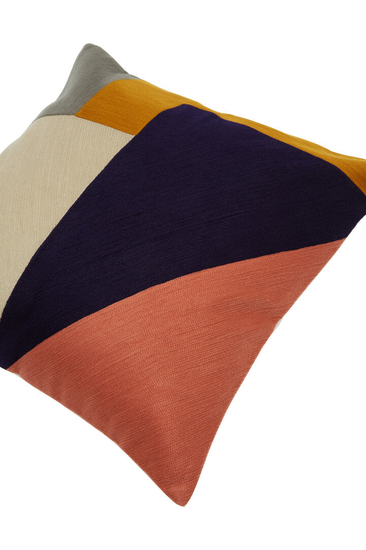 Nuvia Elora Abstract Multi Coloured Cushion