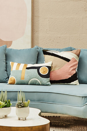 Nuvia Elora Assorted Colour Square Cushion