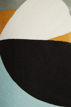 Nuvia Elora Multi Colour Rectangular Cushion