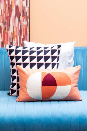 Nuvia Elora Multicolour Rectangular Cushion