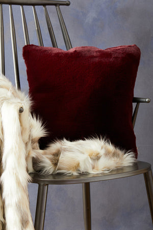 Nuvia Velura Natural Fur Throw