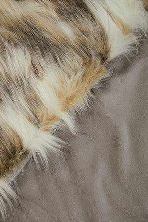 Nuvia Velura Natural Fur Throw