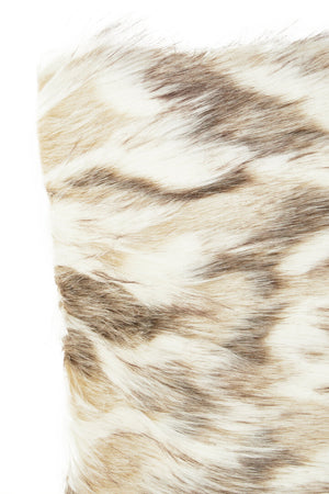 Nuvia Velura Natural Fur Square Fur Cushion
