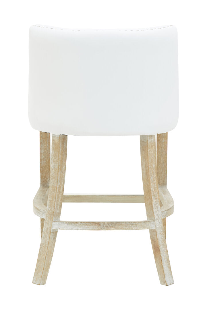 Westbury House White Stud Bar Chair