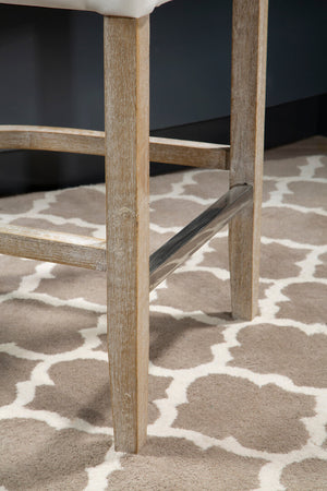 Westbury House White Stud Bar Chair