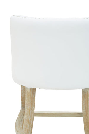 Westbury House White Stud Bar Chair