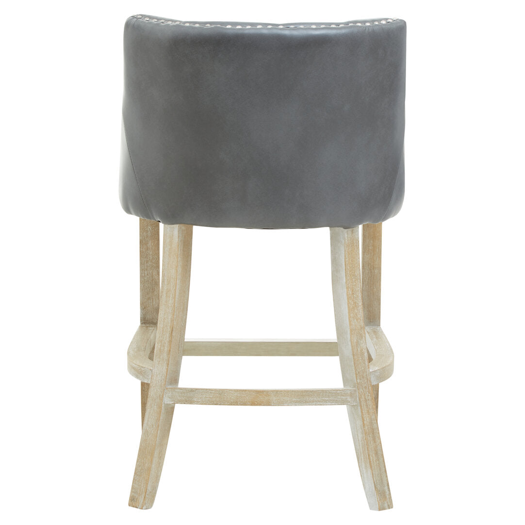 Westbury House Grey Stud Bar Chair