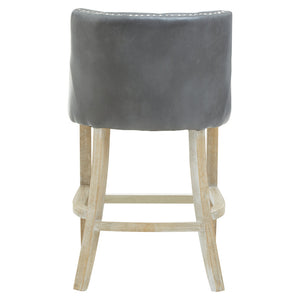Westbury House Grey Stud Bar Chair