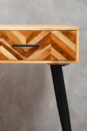 Tessera Two Drawer Mango Wood Console Table