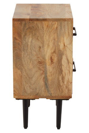 Tessera Mango Wood Bedside Table