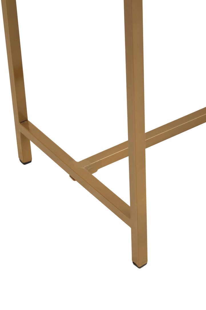 Axis Two Drawer Bone Inlay Console Table