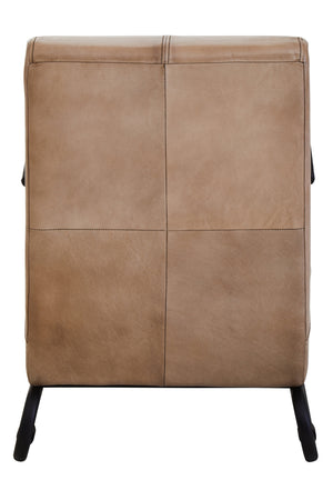 Forge Tan Leather Armchair