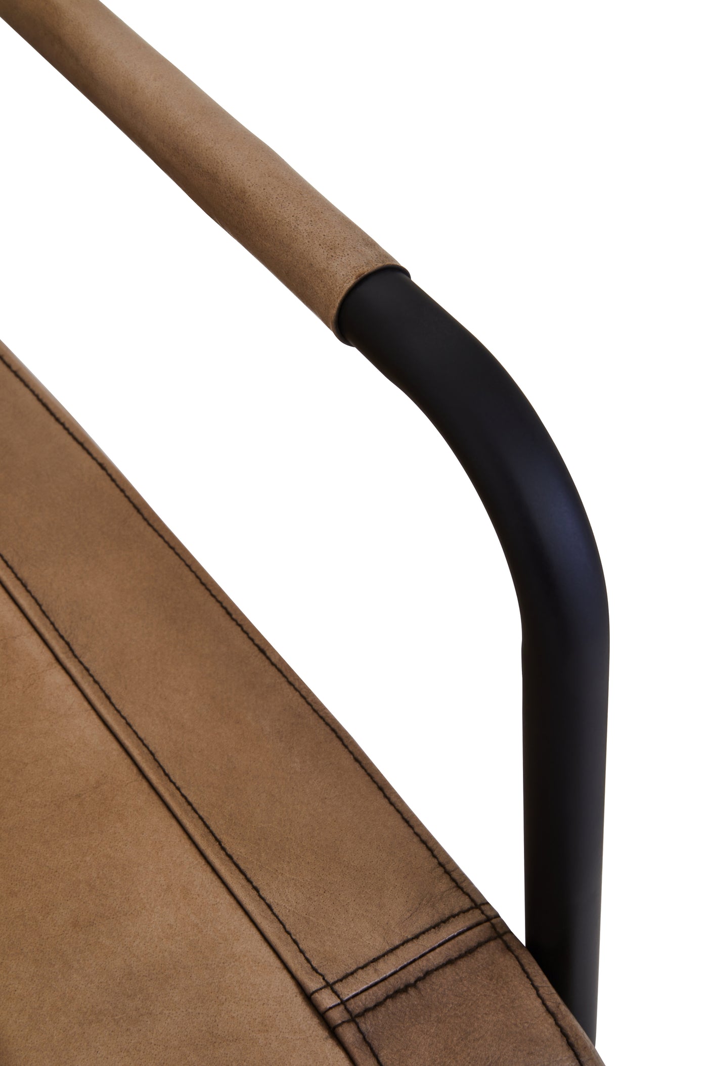 Forge Tan Leather Armchair