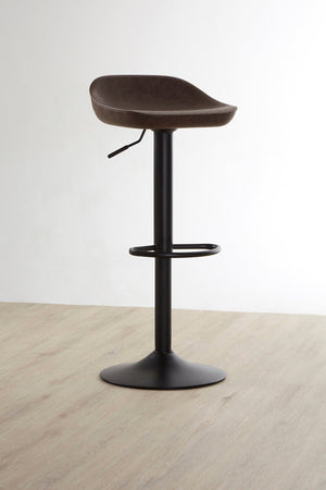 Halton Mocha Brown Bar Stools Set of 2