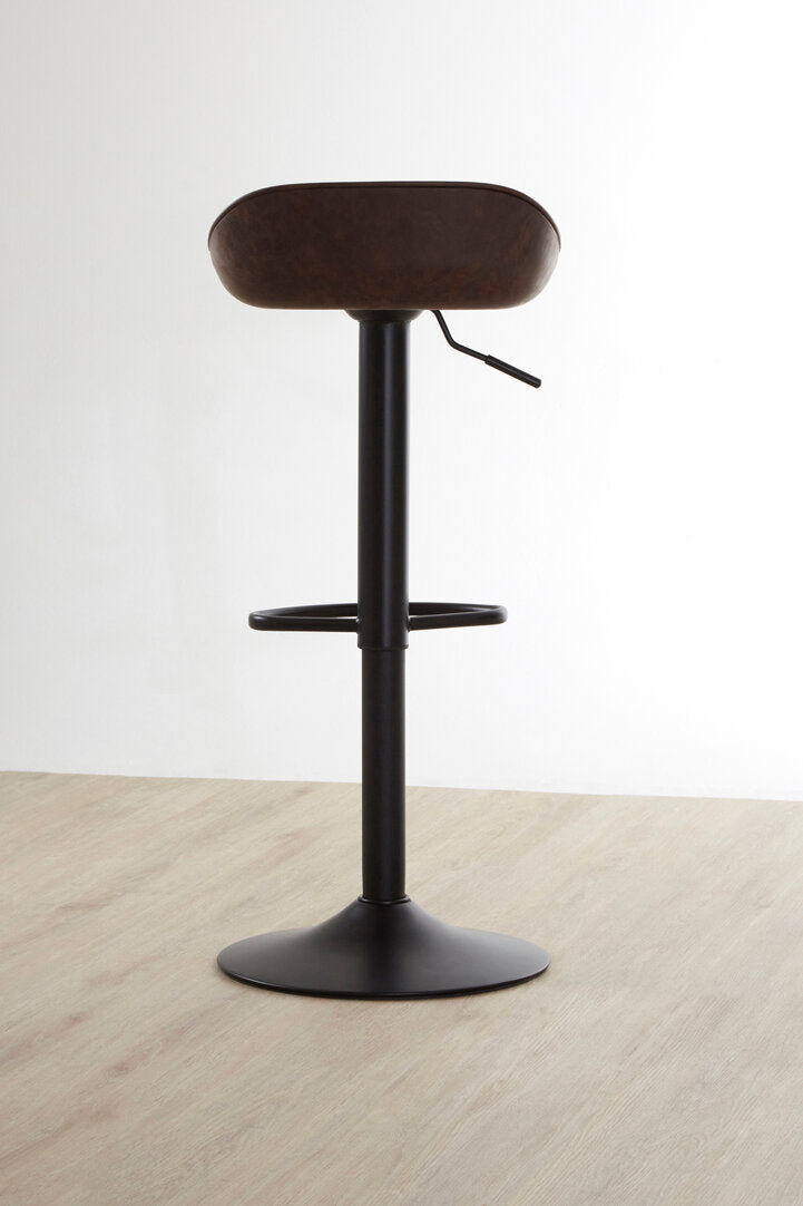 Halton Mocha Brown Bar Stools Set of 2