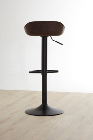 Halton Mocha Brown Bar Stools Set of 2