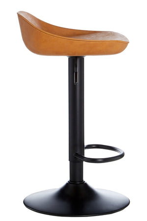 Halton Camel Brown Bar Stools Set of 2