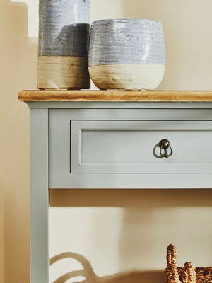 Oxford Antique Grey Console Table