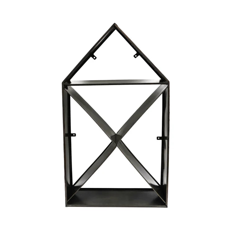 Outdoor Log Storage - House Shape
