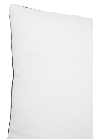 Nuvia Elora Green And White Cushion