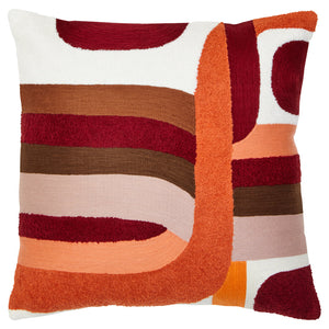 Nuvia Elora Multi Coloured Square Cushion