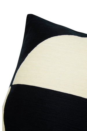 Nuvia Elora Cream And Black Cushion