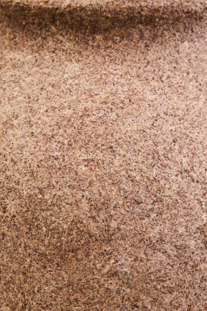 Avara Cotton Mache And Coco Shell Round Vase