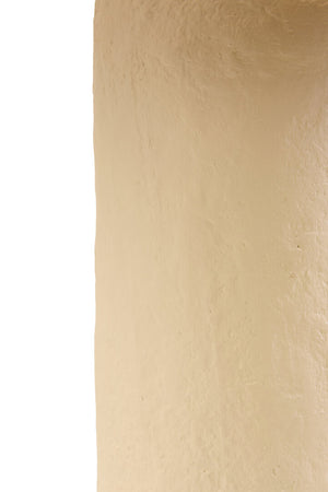 Luma Natural Papier Mache Table Lamp With Natural Raffia Shade