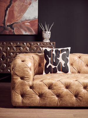 Nuvia Elora Black And Beige Cushion