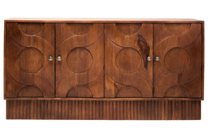 Tara Four Door Hammered Mango Wood Sideboard