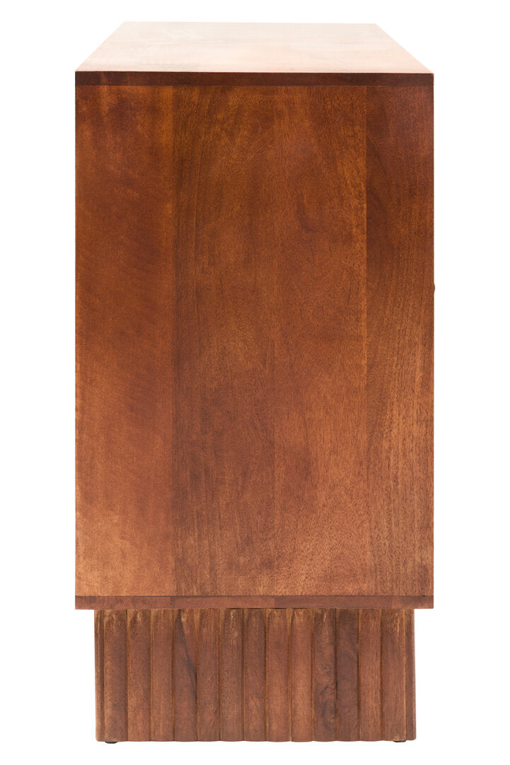 Tara Four Door Hammered Mango Wood Sideboard