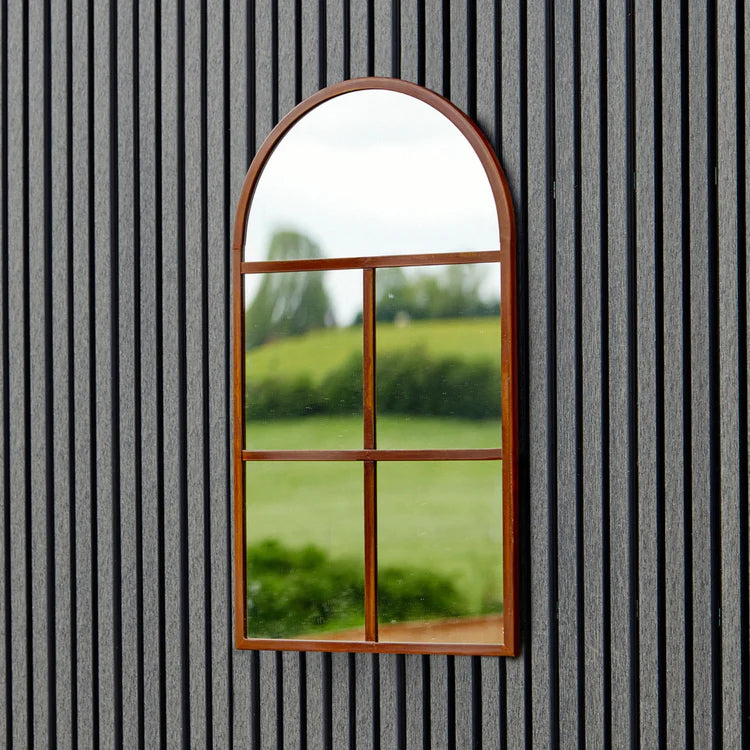 Archway Rust Outdoor Mirror