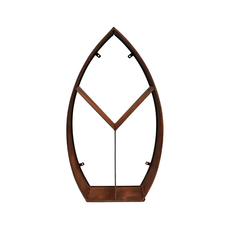 Outdoor Log Storage - Leaf Arch