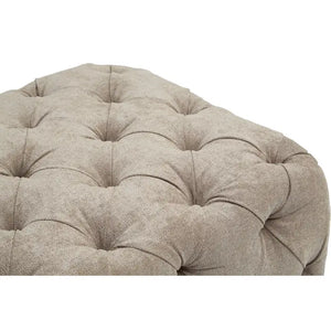 Tufted Chesterfield Footstool