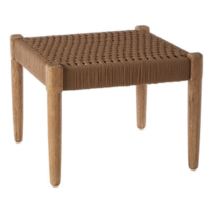 Kora Woven Rope Footstool